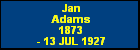 Jan Adams