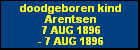 doodgeboren kind Arentsen