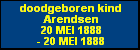 doodgeboren kind Arendsen