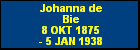 Johanna de Bie