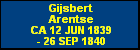 Gijsbert Arentse