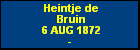 Heintje de Bruin