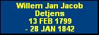 Willem Jan Jacob Detjens