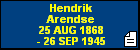 Hendrik Arendse