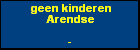 geen kinderen Arendse