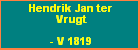Hendrik Jan ter Vrugt