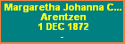 Margaretha Johanna Christina Arentzen