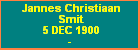 Jannes Christiaan Smit