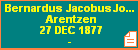 Bernardus Johannes Jacobus Arentzen