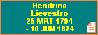 Hendrina Lievestro