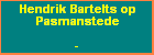 Hendrik Bartelts op Pasmanstede