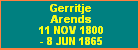 Gerritje Arends