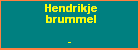 Hendrikje brummel