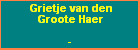 Grietje van den Groote Haer