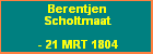 Berentjen Scholtmaat