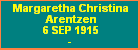 Margaretha Christina Arentzen