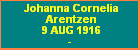 Johanna Cornelia Arentzen