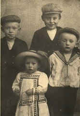 kinderen Arentsen 1913 in Zwolle