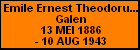 Emile Ernest Theodorus van Galen