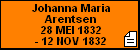 Johanna Maria Arentsen