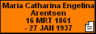 Maria Catharina Engelina Arentsen