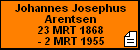 Johannes Josephus Arentsen