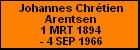 Johannes Chrtien Arentsen