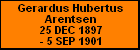 Gerardus Hubertus Arentsen