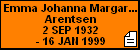 Emma Johanna Margaretha Arentsen