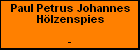 Paul Petrus Johannes Hlzenspies