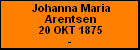 Johanna Maria Arentsen