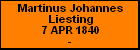 Martinus Johannes Liesting