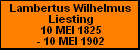 Lambertus Wilhelmus Liesting