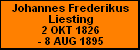 Johannes Frederikus Liesting