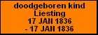doodgeboren kind Liesting