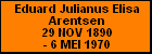 Eduard Julianus Elisa Arentsen