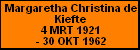 Margaretha Christina de Kiefte