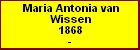 Maria Antonia van Wissen
