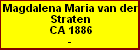 Magdalena Maria van der Straten