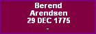 Berend Arendsen