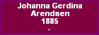 Johanna Gerdina Arendsen