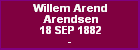 Willem Arend Arendsen