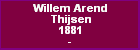 Willem Arend Thijsen