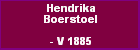 Hendrika Boerstoel