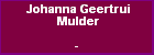 Johanna Geertrui Mulder