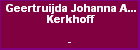 Geertruijda Johanna Adriana Kerkhoff