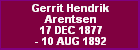 Gerrit Hendrik Arentsen