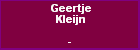 Geertje Kleijn