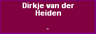Dirkje van der Heiden