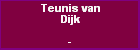 Teunis van Dijk